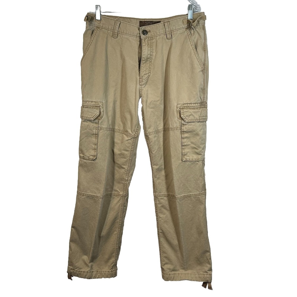 Old Navy Cargo Pants Mens Sz 33x30 Brown Surplus Military Vintage Y2K Skater 00s